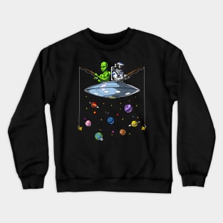 Space Fishing Crewneck Sweatshirt